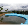 Hexagonal Water Floating Dock Plastic Pontoon Modular Useful PE Buoy High Buoyancy Pontoons Jet Ski Platform